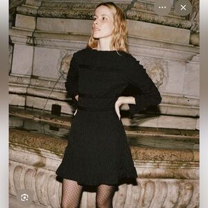 Doen Black Mini Dress